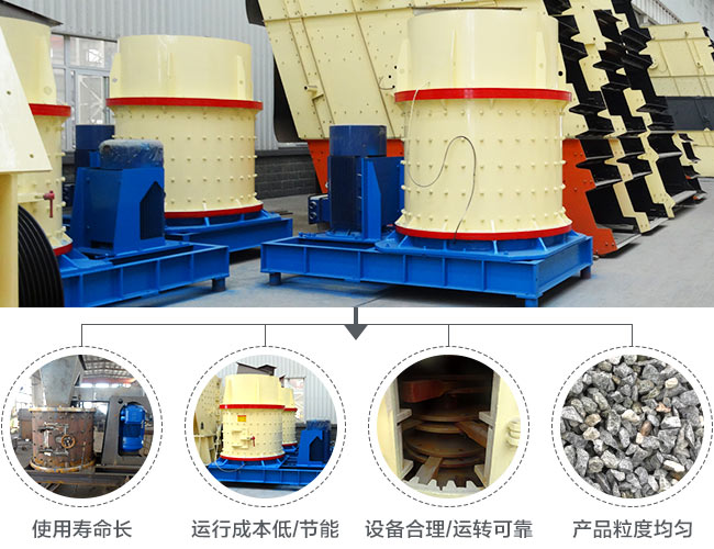 復合式破碎機優勢圖